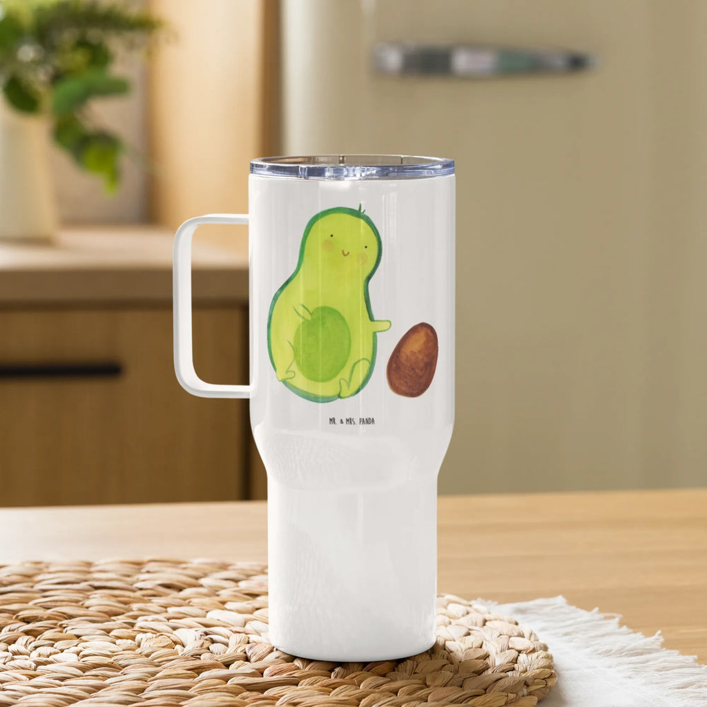 XXL Thermobecher Avocado Kern rollt Jumbo Becher, Reisebecher, Thermobecher, Autobecher, XL Reisetasse, XL Thermobecher, Großer Thermobecher, Avocado, Veggie, Vegan, Gesund, Kind, Geburt, Avocados, zur Geburt, Baby, erstes Kind, Liebe, Säugling, große Liebe, Love, Geburtstag, Schwangerschaft, Schwanger, Babyparty