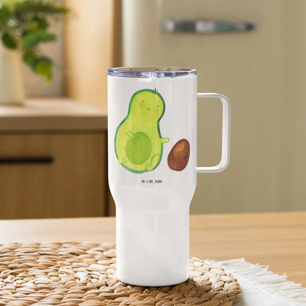 XXL Thermobecher Avocado Kern rollt Jumbo Becher, Reisebecher, Thermobecher, Autobecher, XL Reisetasse, XL Thermobecher, Großer Thermobecher, Avocado, Veggie, Vegan, Gesund, Kind, Geburt, Avocados, zur Geburt, Baby, erstes Kind, Liebe, Säugling, große Liebe, Love, Geburtstag, Schwangerschaft, Schwanger, Babyparty