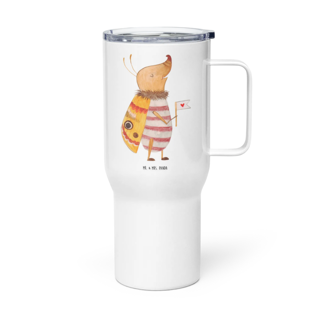 XXL Thermobecher Nachtfalter Fähnchen Thermobecher, XL Reisetasse, Reisebecher, XL Thermobecher, Großer Thermobecher, Autobecher, Jumbo Becher, Tiermotive, Gute Laune, lustige Sprüche, Tiere, Nachtfalter, Käfer, niedlich, Spruch witzig, Spruch lustig, süß, Küche Deko, Was kostet die Welt