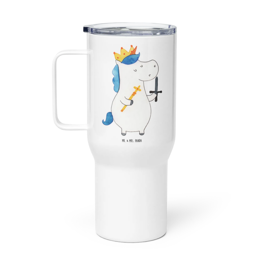 XXL thermal mug unicorn king with sword XL Reisetasse, XL Thermobecher, Thermobecher, Jumbo Becher, Reisebecher, Autobecher, Großer Thermobecher, Einhorn, Einhörner, Einhorn Deko, Unicorn, König, Mittelalter, Ritter
