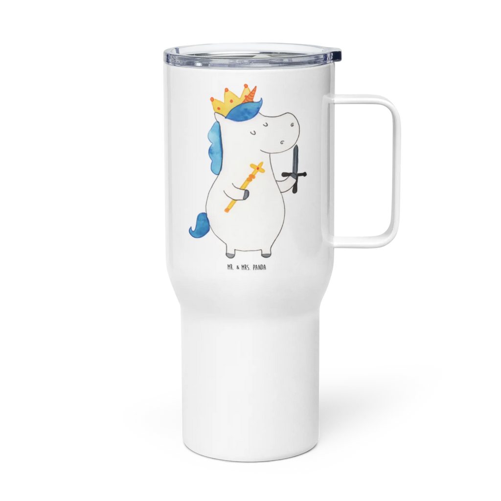 XXL thermal mug unicorn king with sword XL Reisetasse, XL Thermobecher, Thermobecher, Jumbo Becher, Reisebecher, Autobecher, Großer Thermobecher, Einhorn, Einhörner, Einhorn Deko, Unicorn, König, Mittelalter, Ritter