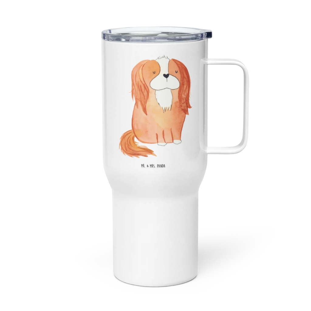 XXL Thermobecher Hund Cavalier King Charles Spaniel Thermobecher, Großer Thermobecher, Autobecher, Reisebecher, XL Reisetasse, XL Thermobecher, Jumbo Becher, Hund, Hundemotiv, Haustier, Hunderasse, Tierliebhaber, Hundebesitzer, Sprüche, Cavalier King Charles Spaniel, Spruch, Cockerspaniel, Spaniel, schönster Hund