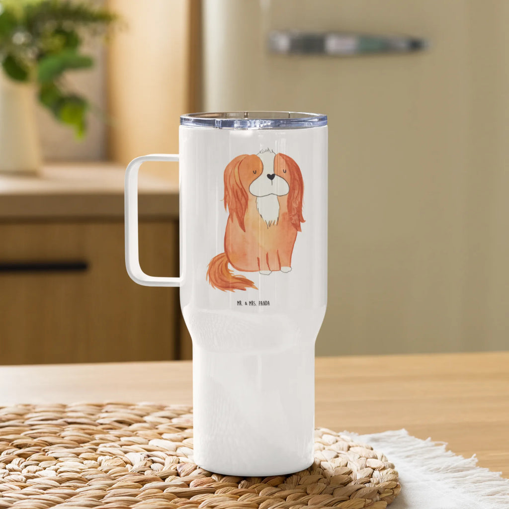 XXL Thermobecher Hund Cavalier King Charles Spaniel Thermobecher, Großer Thermobecher, Autobecher, Reisebecher, XL Reisetasse, XL Thermobecher, Jumbo Becher, Hund, Hundemotiv, Haustier, Hunderasse, Tierliebhaber, Hundebesitzer, Sprüche, Cavalier King Charles Spaniel, Spruch, Cockerspaniel, Spaniel, schönster Hund
