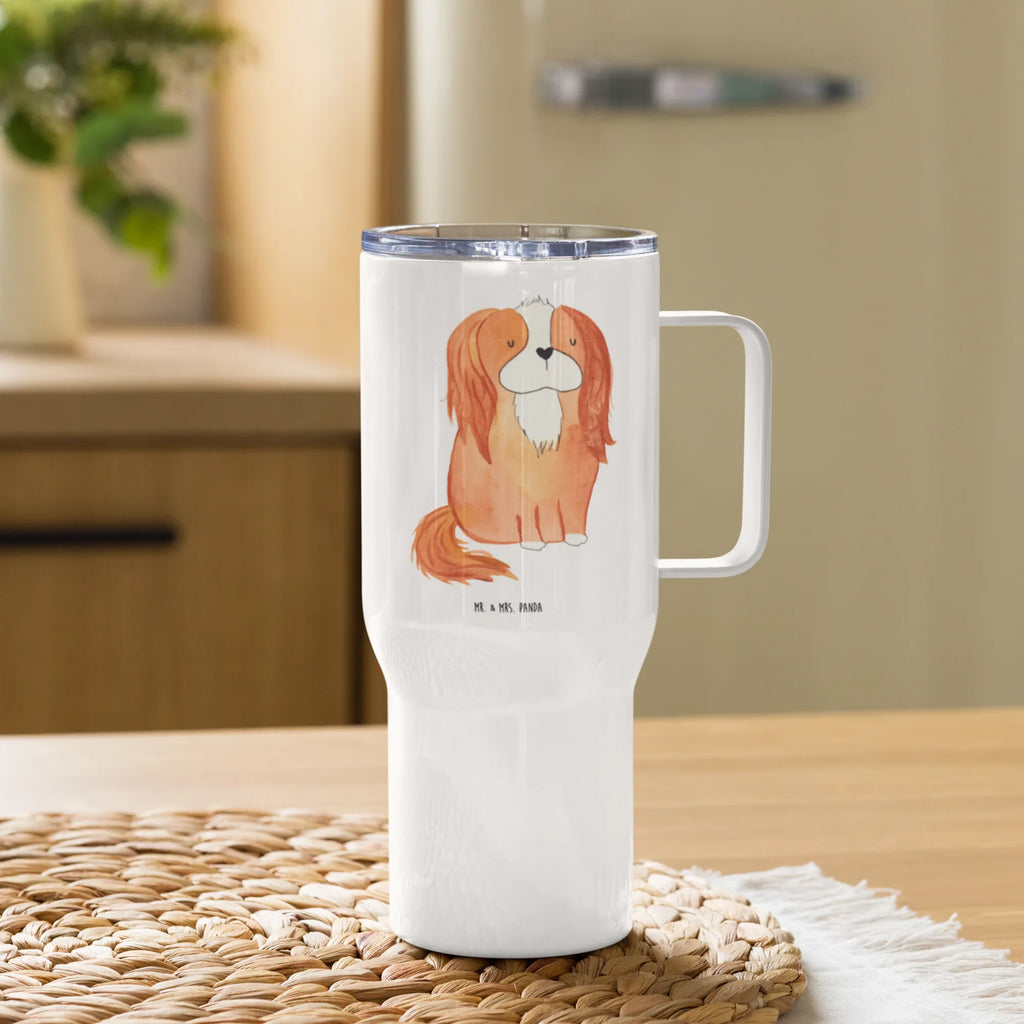 XXL Thermobecher Hund Cavalier King Charles Spaniel Thermobecher, Großer Thermobecher, Autobecher, Reisebecher, XL Reisetasse, XL Thermobecher, Jumbo Becher, Hund, Hundemotiv, Haustier, Hunderasse, Tierliebhaber, Hundebesitzer, Sprüche, Cavalier King Charles Spaniel, Spruch, Cockerspaniel, Spaniel, schönster Hund