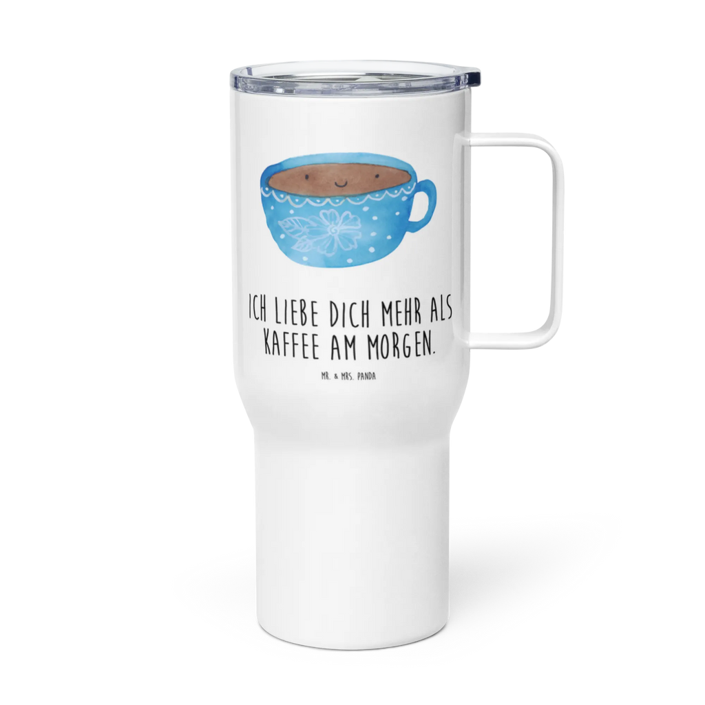 XXL Thermobecher Kaffee Tasse Autobecher, XL Thermobecher, XL Reisetasse, Jumbo Becher, Großer Thermobecher, Reisebecher, Lustige Sprüche, Tiere, Tiermotive, Gute Laune, Liebe, Geschmack, Glücklich, Genuss, Kaffee, Tasse