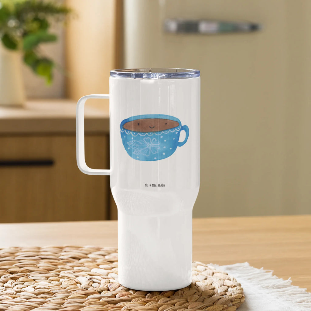 XXL Thermobecher Kaffee Tasse Autobecher, XL Thermobecher, XL Reisetasse, Jumbo Becher, Großer Thermobecher, Reisebecher, Lustige Sprüche, Tiere, Tiermotive, Gute Laune, Liebe, Geschmack, Glücklich, Genuss, Kaffee, Tasse