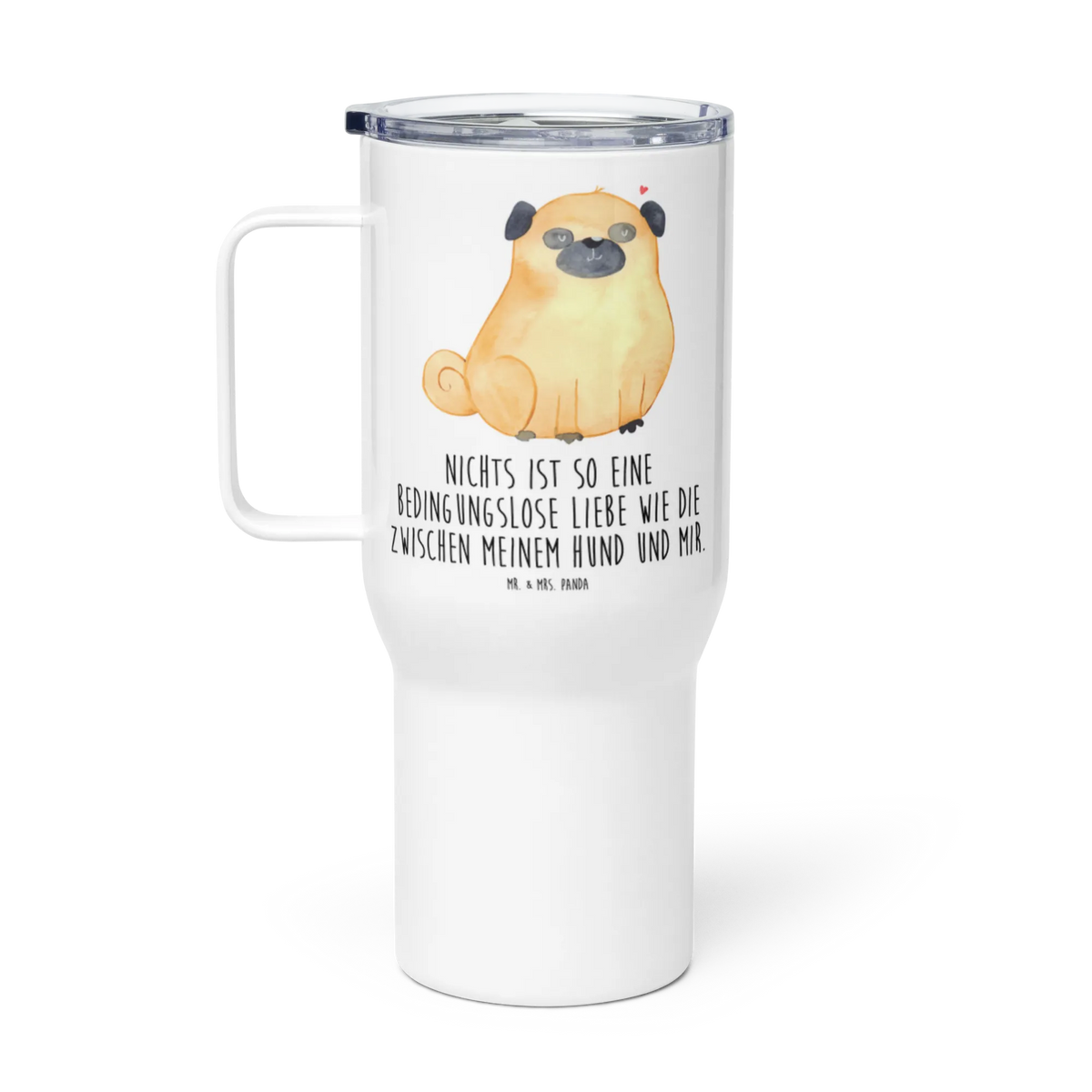 XXL Thermobecher Mops Großer Thermobecher, XL Reisetasse, Isolierbecher, Edelstahl-Thermobecher, Kaffee-Thermobecher, thermosbecher, Thermobecher, Teebecher, Edelstahl Tasse, Trinkgefäß, Mehrwegbecher, Reisebecher, To-Go-Becher, Autobecher, Thermos-Becher, Mehrweg-Kaffeebecher, Edelstahlbecher, Kaffee-to-go-Becher, XL Thermobecher, Jumbo Becher, getränkebecher, Teetasse, Sprüche, Hund, Hunderasse, Hundebesitzer, Hundemotiv, Haustier, Tierliebhaber, Liebe, Mops, Hundeliebe