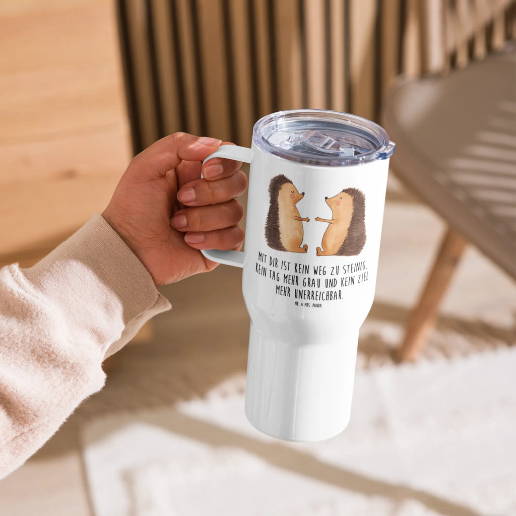 XXL Thermobecher Igel Liebe Reisebecher, XL Thermobecher, Jumbo Becher, Thermobecher, XL Reisetasse, Großer Thermobecher, Autobecher, Liebe, Partner, Freund, Freundin, Ehemann, Ehefrau, Heiraten, Verlobung, Heiratsantrag, Liebesgeschenk, Jahrestag, Hocheitstag, Verliebt, Igel, Geschenk, Liebesbeweis, Verlobt, Verheiratet, Hochzeit, Hochzeitstag