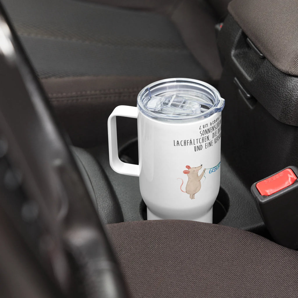 XXL Thermobecher Maus Pinguin Geburtstag XL Reisetasse, XL Thermobecher, Jumbo Becher, Autobecher, Großer Thermobecher, Reisebecher, Geschenk, Geburtstag, Geburtstagsgeschenk, Maus, Geburtstagsfeier, Geburtstage, Pinguin, Happy Birthday