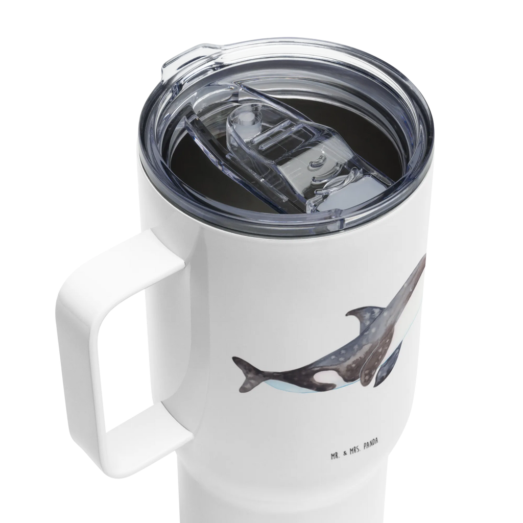 XXL Thermobecher Orca XL Thermobecher, XL Reisetasse, Autobecher, Jumbo Becher, Großer Thermobecher, Reisebecher, Thermobecher, Meerestiere, Meer, Urlaub, Büro, Orca, Neustart, Killerwal, Selbstliebe, Wal, Arbeit, Startup, Motivation, Möglichkeiten, Orcas