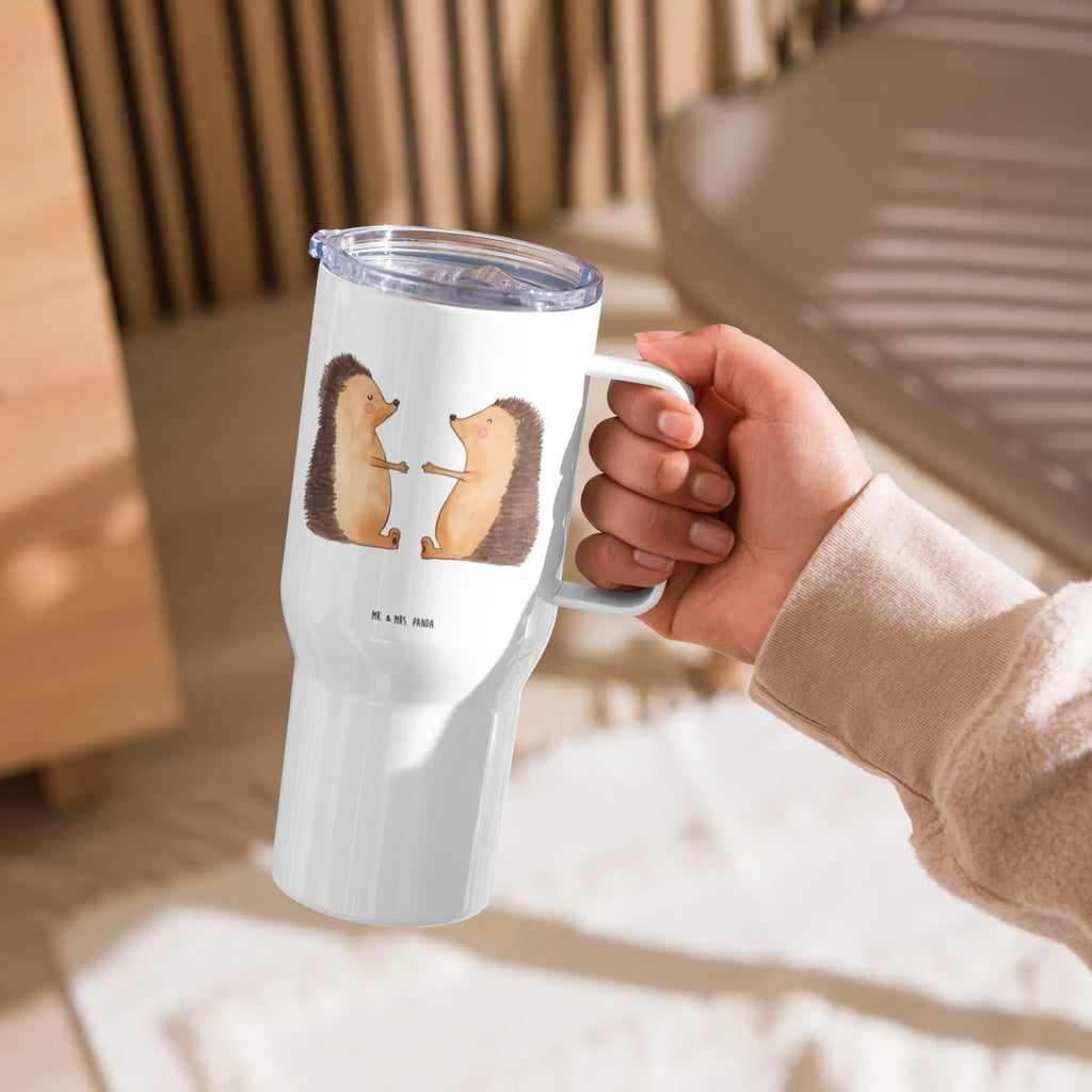 XXL Thermobecher Igel Liebe Reisebecher, XL Thermobecher, Jumbo Becher, Thermobecher, XL Reisetasse, Großer Thermobecher, Autobecher, Liebe, Partner, Freund, Freundin, Ehemann, Ehefrau, Heiraten, Verlobung, Heiratsantrag, Liebesgeschenk, Jahrestag, Hocheitstag, Verliebt, Igel, Geschenk, Liebesbeweis, Verlobt, Verheiratet, Hochzeit, Hochzeitstag