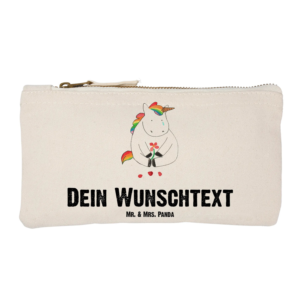 Personalizowana kosmetyczka Jednorożec Smutny Jednorożec, dekoracje jednorożca, jednorożce