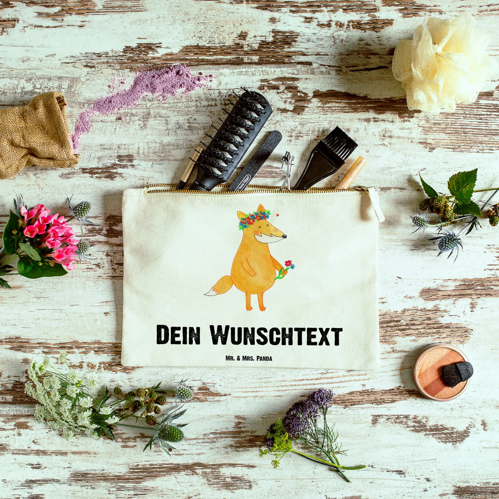 Personalised make-up bag Fox Flower Personalisierte Schminktasche, Personalisierte Kosmetiktasche, Personalisierter Kosmetikbeutel, Personalisiertes Stiftemäppchen, Personalisiertes Etui, Personalisierte Federmappe, Personalisierte Makeup Bag, Personalisiertes Schminketui, Personalisiertes Kosmetiketui, Personalisiertes Schlamperetui, Schminktasche mit Namen, Kosmetiktasche mit Namen, Kosmetikbeutel mit Namen, Stiftemäppchen mit Namen, Etui mit Namen, Federmappe mit Namen, Makeup Bg mit Namen, Schminketui mit Namen, Kosmetiketui mit Namen, Schlamperetui mit Namen, Schminktasche personalisieren, Schminktasche bedrucken, Schminktasche selbst gestalten, Fuchs, Füchse, Fox, Liebe, Freundin, Fuchsmädchen, Blumenmädchen, Freundinnen, Liebesbeweis, Blume, Blumen, Motivation, Freude, ich, mich, Selbstliebe