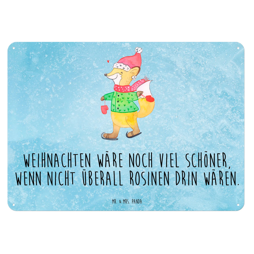 Blechschild Fuchs  Schlittschuhe Blechschild, Blechschild Zum Aufhängen, Dekoschild Metall, Türschild Metall, Blechschild Groß, Blechschild Büro, Blechschild Küche, Blechschild Für Frauen, Blechschild Für Männer, Wandschild Metall, Wintermotiv, Winter, Weihnachten, Weihnachtsdeko, Nikolaus, Advent, Heiligabend, Weihnachtstage, Weihnachtszeit, Weihnachtsbaum, Tannenbaum, Weihnachtsmann