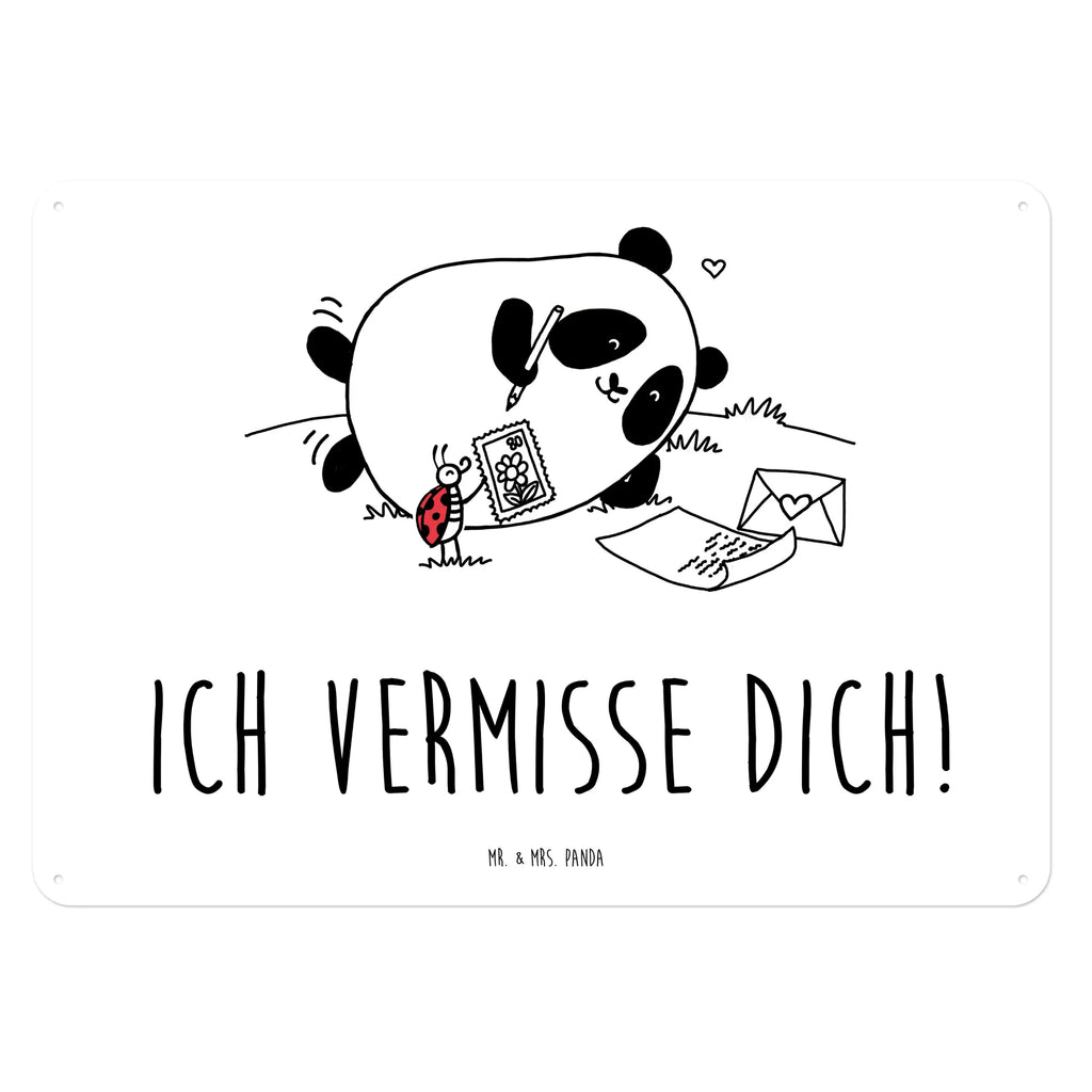 Tin sign Panda Missing Blechschild Küche, Blechschild Groß, Blechschild Zum Aufhängen, Blechschild Büro, Türschild Metall, Wandschild Metall, Blechschild Für Frauen, Blechschild Für Männer, Blechschild, Dekoschild Metall