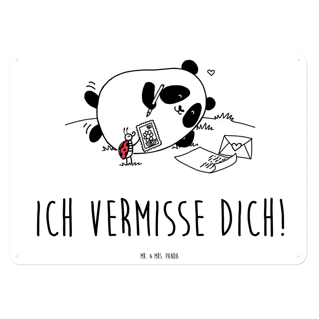 Tin sign Panda Missing Blechschild Küche, Blechschild Groß, Blechschild Zum Aufhängen, Blechschild Büro, Türschild Metall, Wandschild Metall, Blechschild Für Frauen, Blechschild Für Männer, Blechschild, Dekoschild Metall