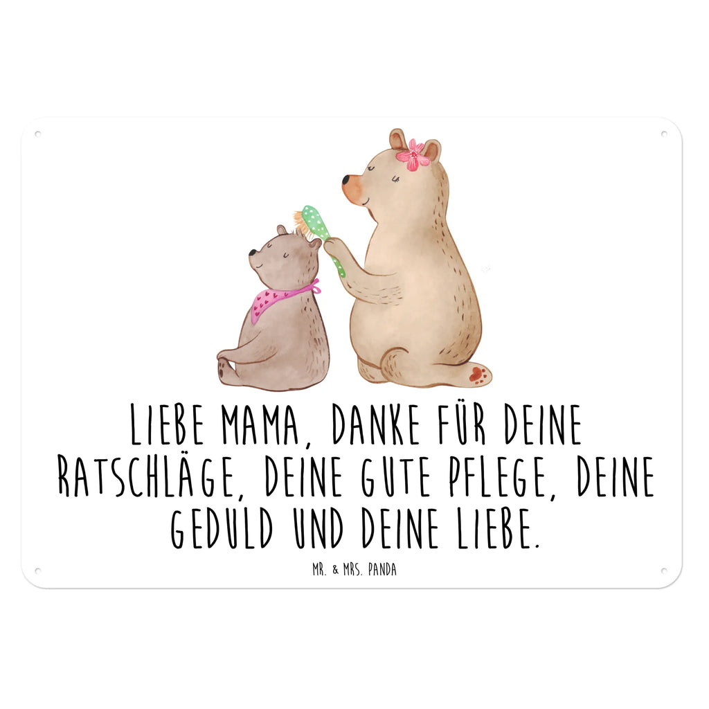 Blechschild Bär mit Kind Dekoschild Metall, Türschild Metall, Blechschild Zum Aufhängen, Blechschild Büro, Blechschild Für Frauen, Blechschild Groß, Blechschild, Wandschild Metall, Blechschild Für Männer, Blechschild Küche, Muttertag, Schwester, Mama, Bruder, Vatertag, Papa, Oma, Opa, Familie, Mutti, Mutter, Geschenk