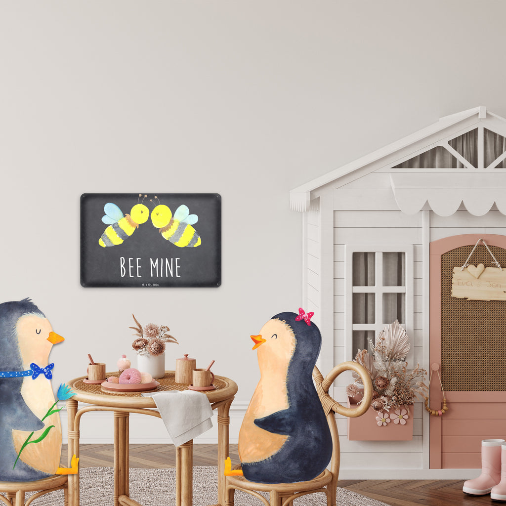 Blechschild Biene Liebe Blechschild Groß, Türschild Metall, Wandschild Metall, Blechschild Zum Aufhängen, Dekoschild Metall, Blechschild Für Frauen, Blechschild, Blechschild Für Männer, Blechschild Büro, Blechschild Küche, Hummel, Biene, Wespe