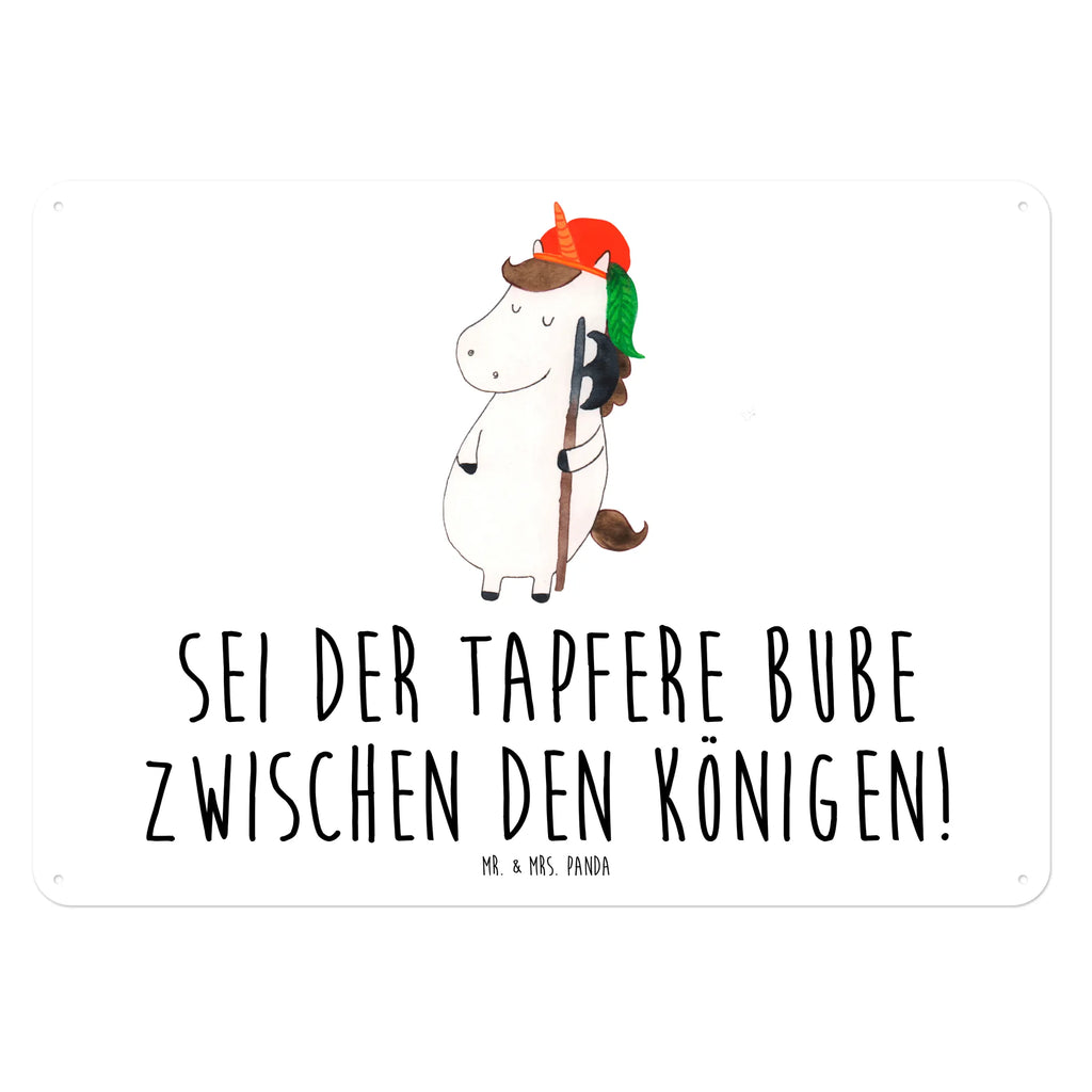 Tin sign Jednorożec Chłopiec Blechschild Groß, Türschild Metall, Dekoschild Metall, Blechschild Küche, Blechschild, Wandschild Metall, Blechschild Zum Aufhängen, Blechschild Für Frauen, Blechschild Für Männer, Blechschild Büro, Unicorn, Einhorn, Einhörner, Einhorn Deko, Mittelalter, Bube