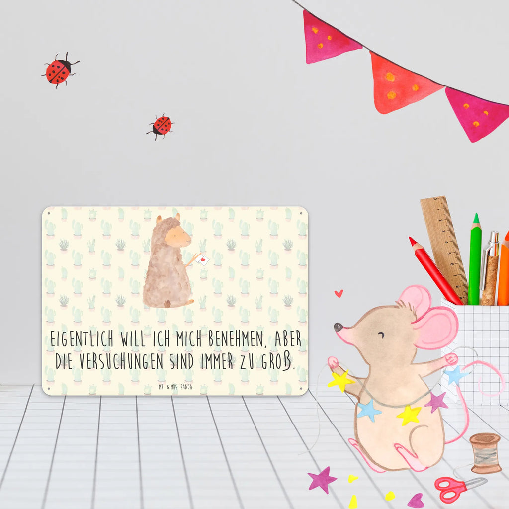 Blechschild Alpaka Fahne Blechschild Zum Aufhängen, Blechschild Küche, Wandschild Metall, Blechschild, Blechschild Büro, Blechschild Für Frauen, Blechschild Groß, Türschild Metall, Dekoschild Metall, Blechschild Für Männer, Lama, Alpaka, Lamas, Liebe, Alpakas