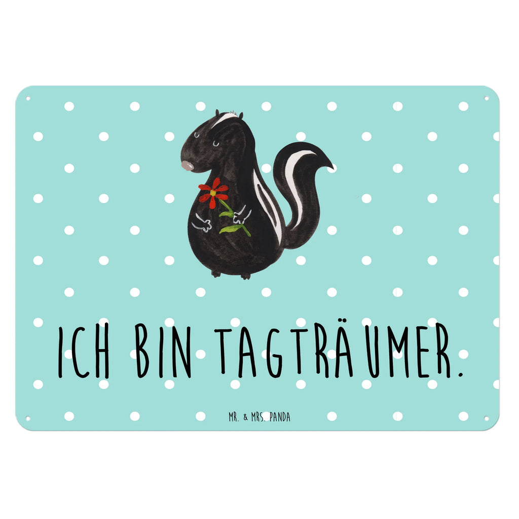 Blechschild Stinktier Blume Blechschild Für Männer, Dekoschild Metall, Blechschild Groß, Blechschild Küche, Türschild Metall, Blechschild Büro, Blechschild Für Frauen, Blechschild Zum Aufhängen, Blechschild, Wandschild Metall, Skunk, Stinktier, Wildtier, Dreams, Raubtier, Stinki, Verträumt, Träume, Tagträumer, Stinker