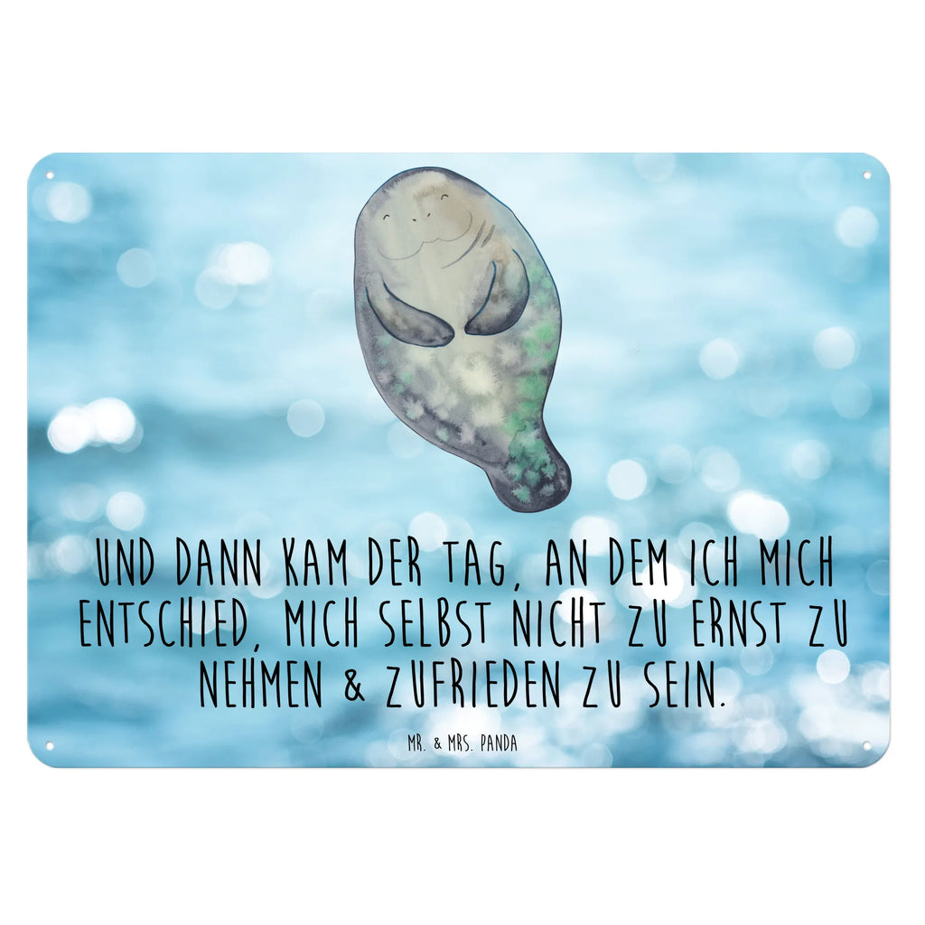 Blechschild Seekuh Happy Blechschild Zum Aufhängen, Wandschild Metall, Blechschild, Blechschild Büro, Blechschild Küche, Dekoschild Metall, Blechschild Groß, Türschild Metall, Blechschild Für Männer, Blechschild Für Frauen, Meer, Meerestiere, Urlaub, Neustart, Zufrieden, Selbstliebe, Seekuh, Freundin, Achtsamkeit, Neuanfang, Seekühe, Liebeskummer, Respekt