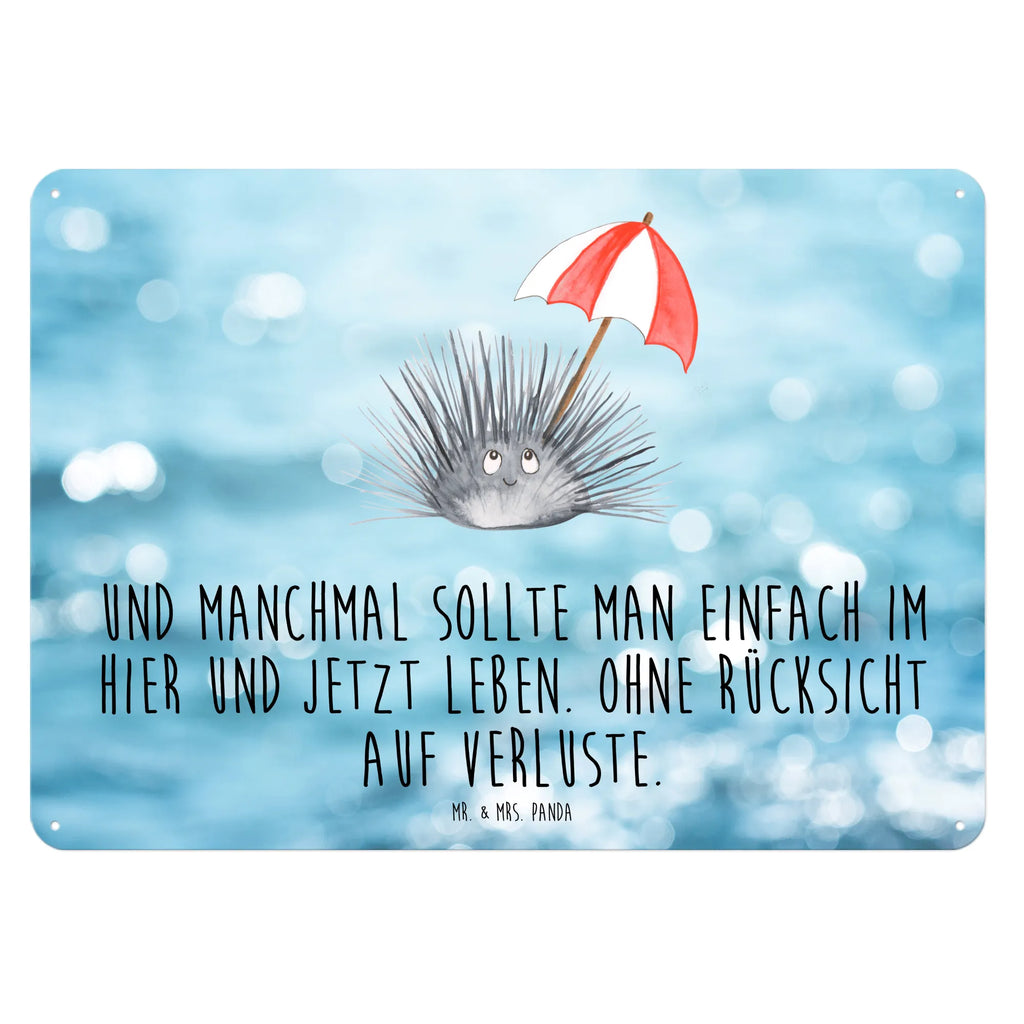 Blechschild Seeigel Blechschild Büro, Wandschild Metall, Blechschild Zum Aufhängen, Blechschild, Blechschild Für Frauen, Blechschild Küche, Dekoschild Metall, Türschild Metall, Blechschild Groß, Blechschild Für Männer, Meer, Meerestiere, Urlaub, Selbstakzeptanz, Lebe, Achtsamkeit, Leben, Seeigel, Selbstliebe, Hier und Jetzt