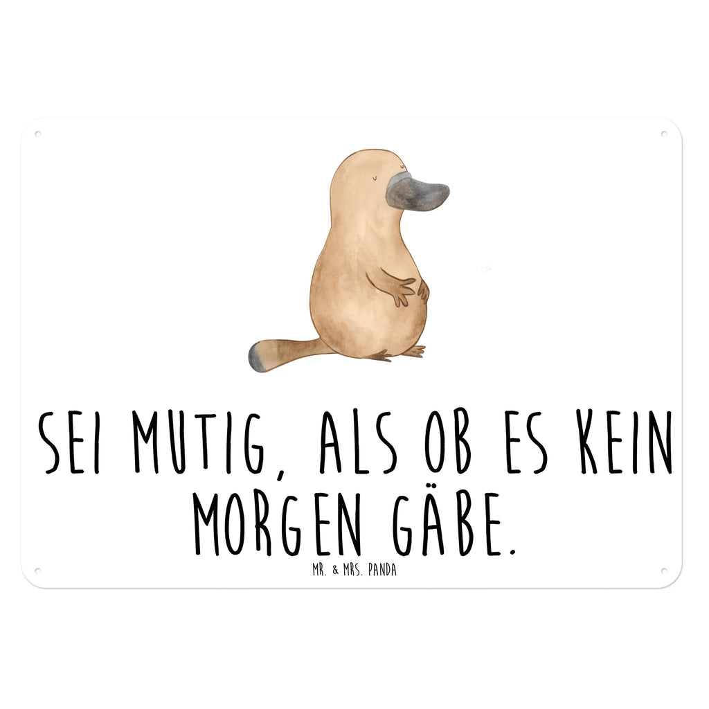 Tin sign platypus courage Wandschild Metall, Blechschild Zum Aufhängen, Blechschild Büro, Blechschild Küche, Blechschild Für Frauen, Blechschild, Blechschild Für Männer, Blechschild Groß, Türschild Metall, Dekoschild Metall, Meer, Meerestiere, Urlaub, Büro, Neustart, mutig, Mut, Weltreise, Schnabeltier, Raodtrip, Lebensweisheit, Motivation, Schnabeltiere, Arbeit, Neuanfang, Training