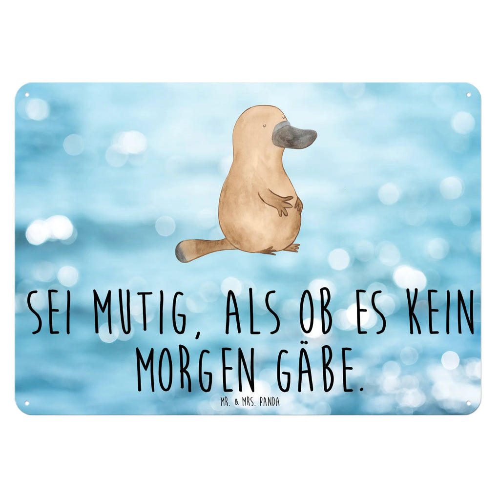 Tin sign platypus courage Wandschild Metall, Blechschild Zum Aufhängen, Blechschild Büro, Blechschild Küche, Blechschild Für Frauen, Blechschild, Blechschild Für Männer, Blechschild Groß, Türschild Metall, Dekoschild Metall, Meer, Meerestiere, Urlaub, Büro, Neustart, mutig, Mut, Weltreise, Schnabeltier, Raodtrip, Lebensweisheit, Motivation, Schnabeltiere, Arbeit, Neuanfang, Training