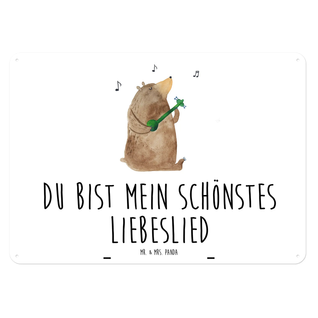 Blechschild Bär Lied Blechschild, Wandschild Metall, Türschild Metall, Blechschild Zum Aufhängen, Blechschild Für Männer, Blechschild Büro, Blechschild Groß, Blechschild Für Frauen, Blechschild Küche, Dekoschild Metall, Teddy, Bär, Teddybär, Geschenk, Freundin, Frau, Bear, Herz, Liebe, Lied, Liebeslied, Bärchen, Song, Valentinstag, Partner, Valentine, Spruch