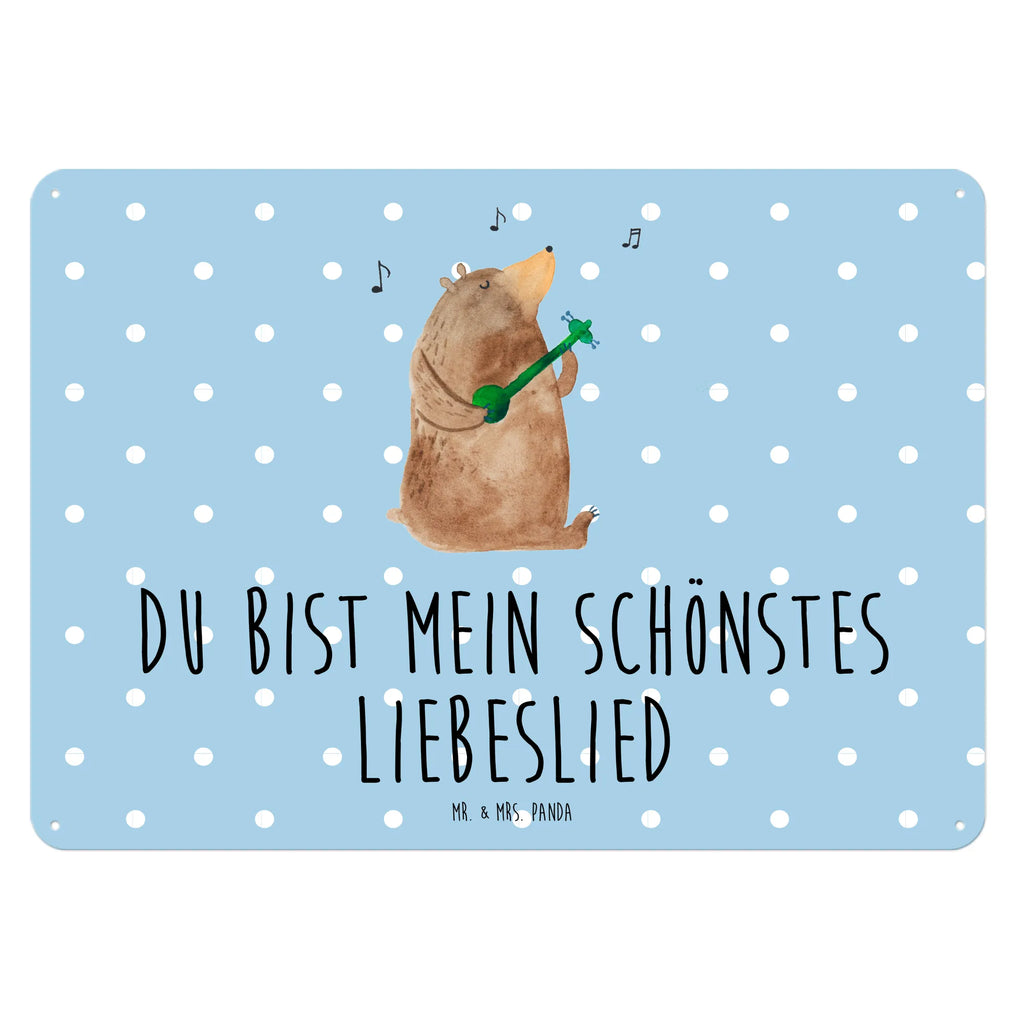Blechschild Bär Lied Blechschild, Wandschild Metall, Türschild Metall, Blechschild Zum Aufhängen, Blechschild Für Männer, Blechschild Büro, Blechschild Groß, Blechschild Für Frauen, Blechschild Küche, Dekoschild Metall, Teddy, Bär, Teddybär, Geschenk, Freundin, Frau, Bear, Herz, Liebe, Lied, Liebeslied, Bärchen, Song, Valentinstag, Partner, Valentine, Spruch