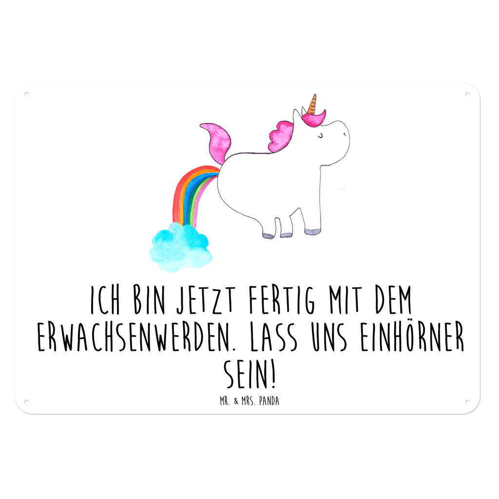 Tin sign Jednorożec puszczać bąki Türschild Metall, Blechschild Für Frauen, Blechschild Für Männer, Blechschild Groß, Wandschild Metall, Blechschild Büro, Dekoschild Metall, Blechschild, Blechschild Küche, Blechschild Zum Aufhängen, Unicorn, Einhorn, Einhörner, Einhorn Deko, Einhornpower, Pups, Regenbogen, Erwachsenwerden, Freundin, Glitzer, Spaß, Lustig