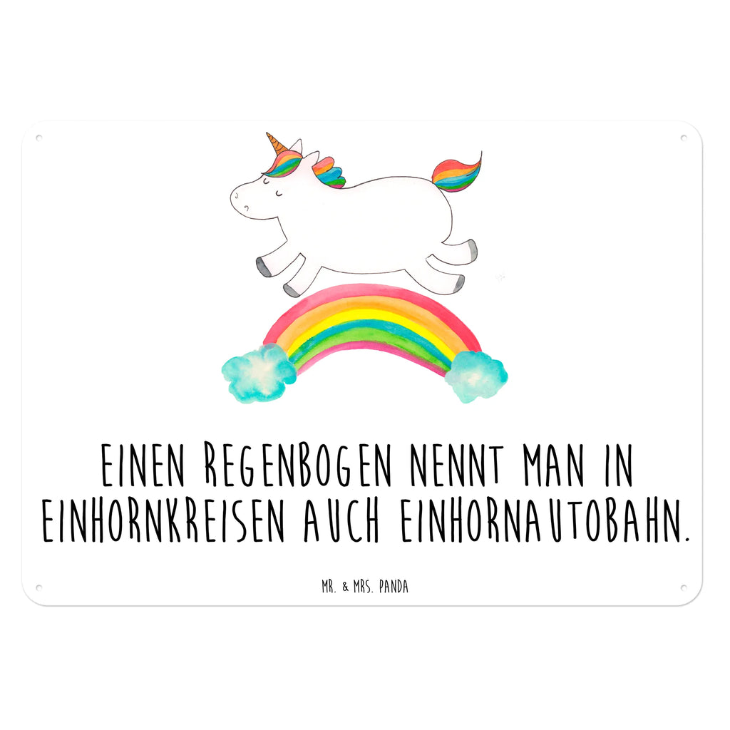 Blechschild Einhorn Regenbogen Blechschild Groß, Blechschild Für Männer, Wandschild Metall, Blechschild, Blechschild Zum Aufhängen, Dekoschild Metall, Türschild Metall, Blechschild Büro, Blechschild Küche, Blechschild Für Frauen, Unicorn, Einhorn, Einhörner, Einhorn Deko, Einhornautobahn, Erwachsenwerden, Einhornpower, Glitzer, Regenbogen