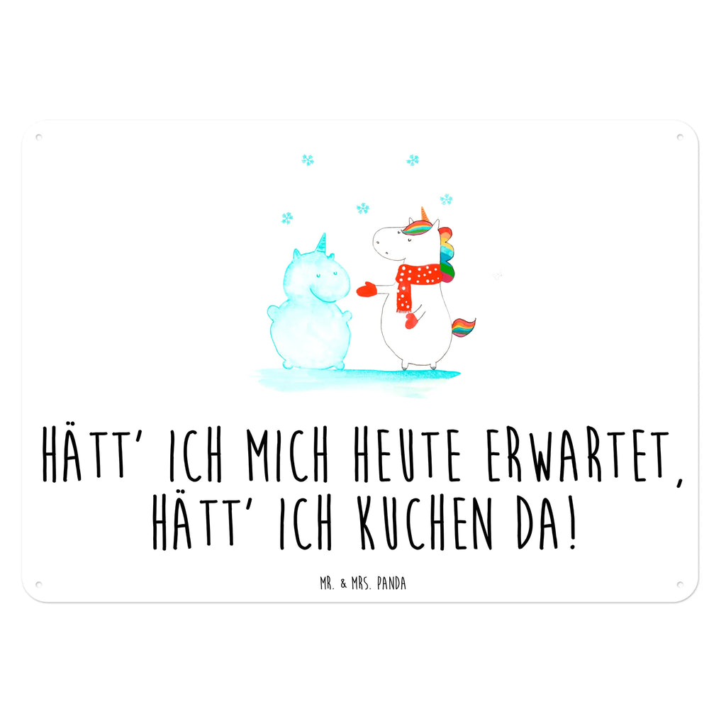 Blechschild Einhorn Schneemann Dekoschild Metall, Blechschild Küche, Wandschild Metall, Türschild Metall, Blechschild Zum Aufhängen, Blechschild, Blechschild Für Männer, Blechschild Für Frauen, Blechschild Büro, Blechschild Groß, Unicorn, Einhorn, Einhörner, Einhorn Deko, kalt, Weihnachten, Schneemann, X-Mas, Kuchen, Handschuhe, Mütze, Winter, Schnee