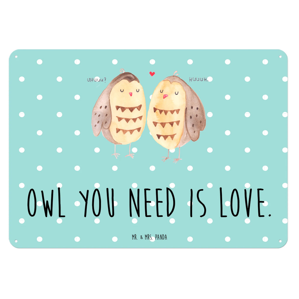 Blechschild Eulen Liebe Blechschild Zum Aufhängen, Blechschild Büro, Blechschild Küche, Blechschild Für Männer, Blechschild Für Frauen, Dekoschild Metall, Blechschild, Wandschild Metall, Blechschild Groß, Türschild Metall, Eule, All You Need Is Love, Wortspiel Lustig, Liebe Spruch, Hochzeit Spruch, Freundin Geschenk, Liebe, Freund, Owl, Eule Deko