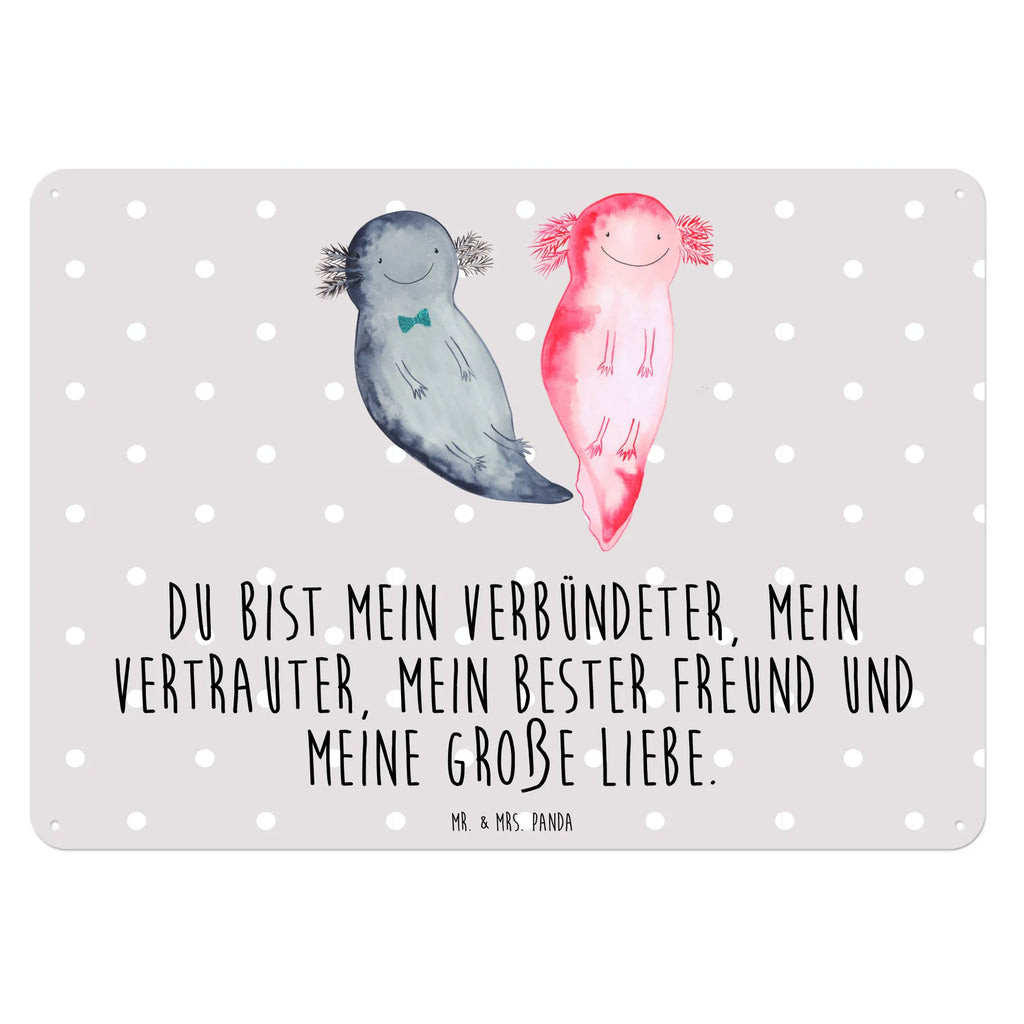 Blechschild Axolotl Freundin Blechschild Küche, Wandschild Metall, Dekoschild Metall, Blechschild, Türschild Metall, Blechschild Für Frauen, Blechschild Für Männer, Blechschild Groß, Blechschild Büro, Blechschild Zum Aufhängen, Molch, Axolotl, Liebe, Schwanzlurch, Valentinstag, Lurch, Liebesbeweis, Große Liebe, Freund, Verlobter, Jahrestag, Ehemann, Axolot, Lurche