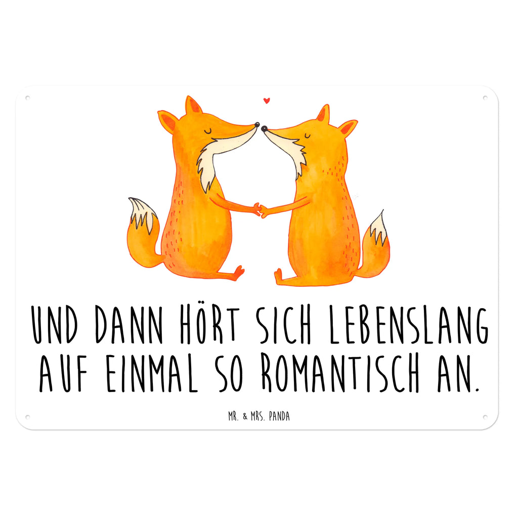 Blechschild Füchse Liebe Dekoschild Metall, Blechschild Für Männer, Türschild Metall, Blechschild Büro, Blechschild Für Frauen, Wandschild Metall, Blechschild Küche, Blechschild, Blechschild Groß, Blechschild Zum Aufhängen, Fuchs, Liebespaar, Verlobte, Fox, Paar, Partner, Liebesbeweis, Füchse, Ehefrau, Ehemann, Liebe, Freund, Ehe, Freundin