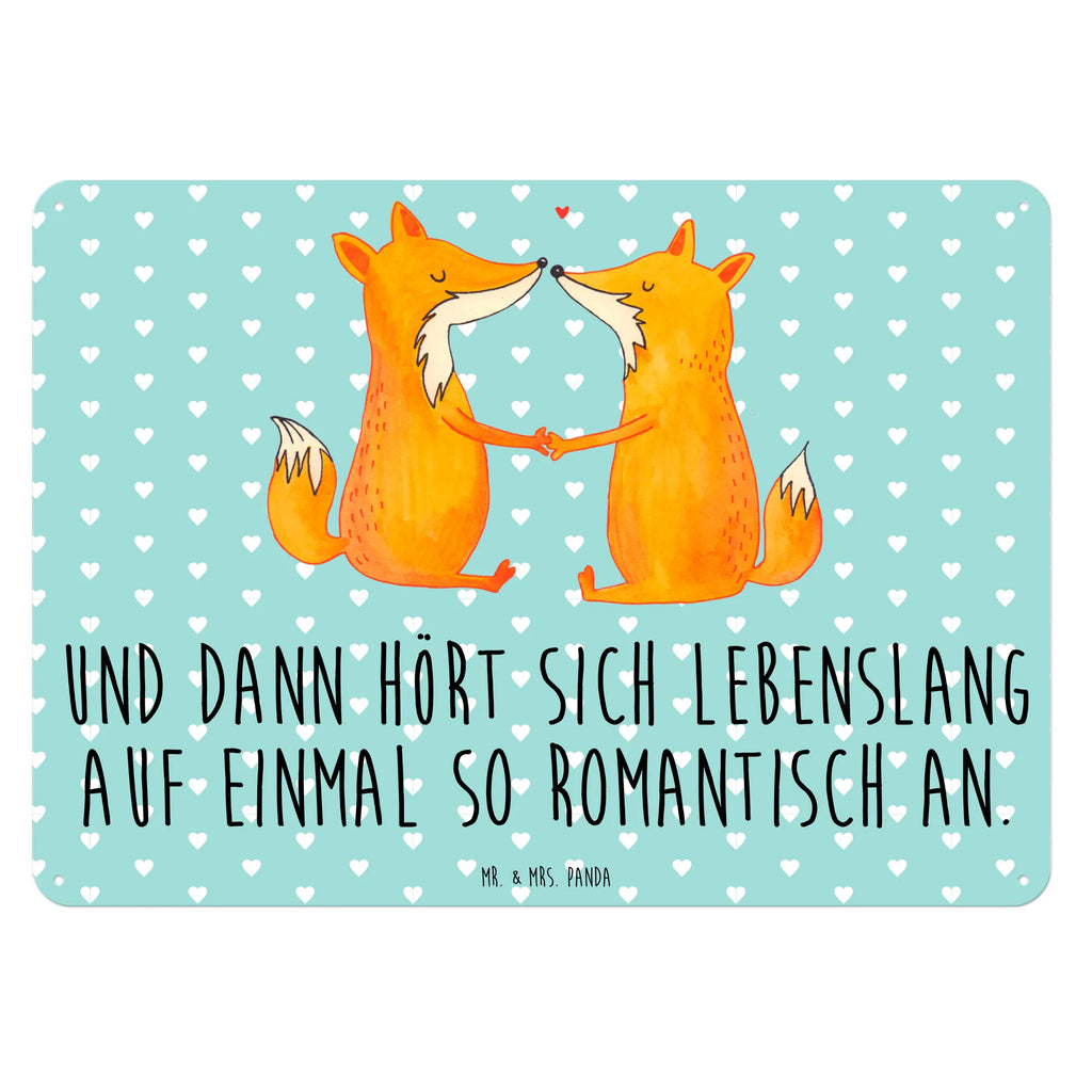 Blechschild Füchse Liebe Dekoschild Metall, Blechschild Für Männer, Türschild Metall, Blechschild Büro, Blechschild Für Frauen, Wandschild Metall, Blechschild Küche, Blechschild, Blechschild Groß, Blechschild Zum Aufhängen, Fuchs, Liebespaar, Verlobte, Fox, Paar, Partner, Liebesbeweis, Füchse, Ehefrau, Ehemann, Liebe, Freund, Ehe, Freundin