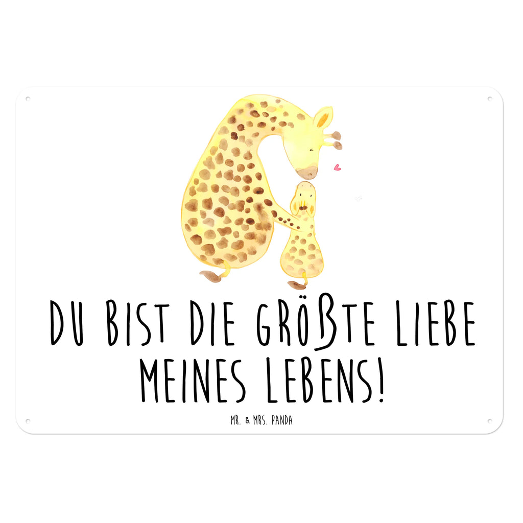 Tin sign giraffe child Blechschild Groß, Wandschild Metall, Dekoschild Metall, Türschild Metall, Blechschild Für Männer, Blechschild, Blechschild Küche, Blechschild Büro, Blechschild Für Frauen, Blechschild Zum Aufhängen, Afrika, Wildtiere, Giraffe, Kind, Lieblingsmensch, Mutter, Mama, Tochter, Sohn