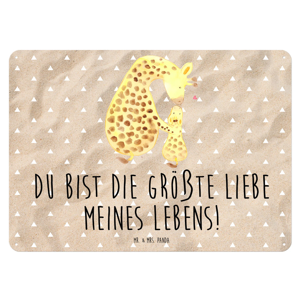 Tin sign giraffe child Blechschild Groß, Wandschild Metall, Dekoschild Metall, Türschild Metall, Blechschild Für Männer, Blechschild, Blechschild Küche, Blechschild Büro, Blechschild Für Frauen, Blechschild Zum Aufhängen, Afrika, Wildtiere, Giraffe, Kind, Lieblingsmensch, Mutter, Mama, Tochter, Sohn