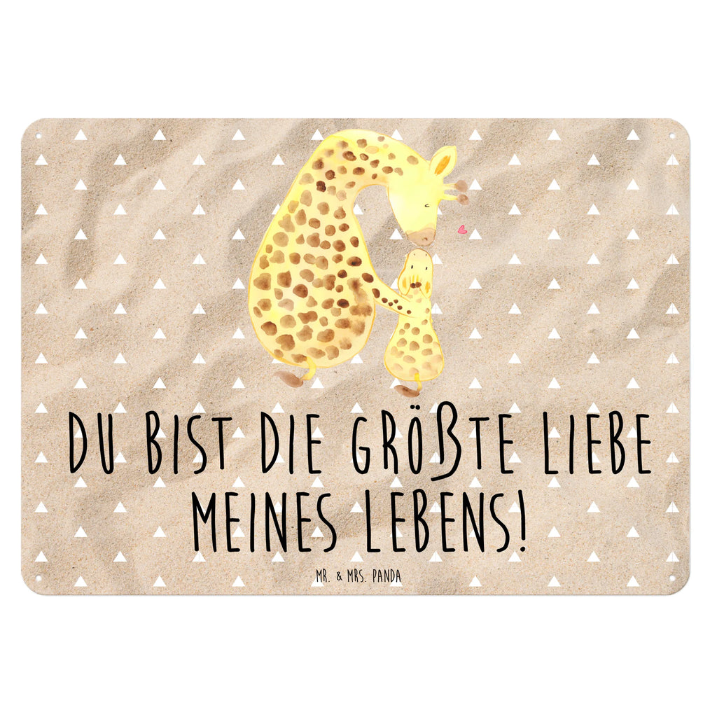 Tin sign giraffe child Blechschild Groß, Wandschild Metall, Dekoschild Metall, Türschild Metall, Blechschild Für Männer, Blechschild, Blechschild Küche, Blechschild Büro, Blechschild Für Frauen, Blechschild Zum Aufhängen, Afrika, Wildtiere, Giraffe, Kind, Lieblingsmensch, Mutter, Mama, Tochter, Sohn