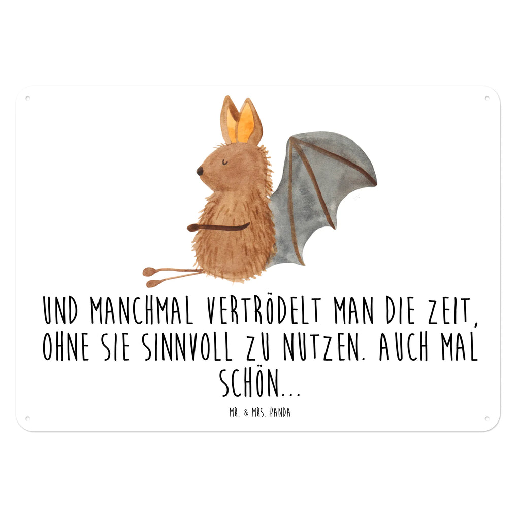 Blechschild Fledermaus Sitzen Blechschild Groß, Dekoschild Metall, Türschild Metall, Blechschild Für Männer, Blechschild, Blechschild Büro, Blechschild Für Frauen, Blechschild Küche, Blechschild Zum Aufhängen, Wandschild Metall, Tiere, Gute Laune, Tiermotive, Lustige Sprüche, Entspannen, Motivation, Fledermäuse, Fledermaus