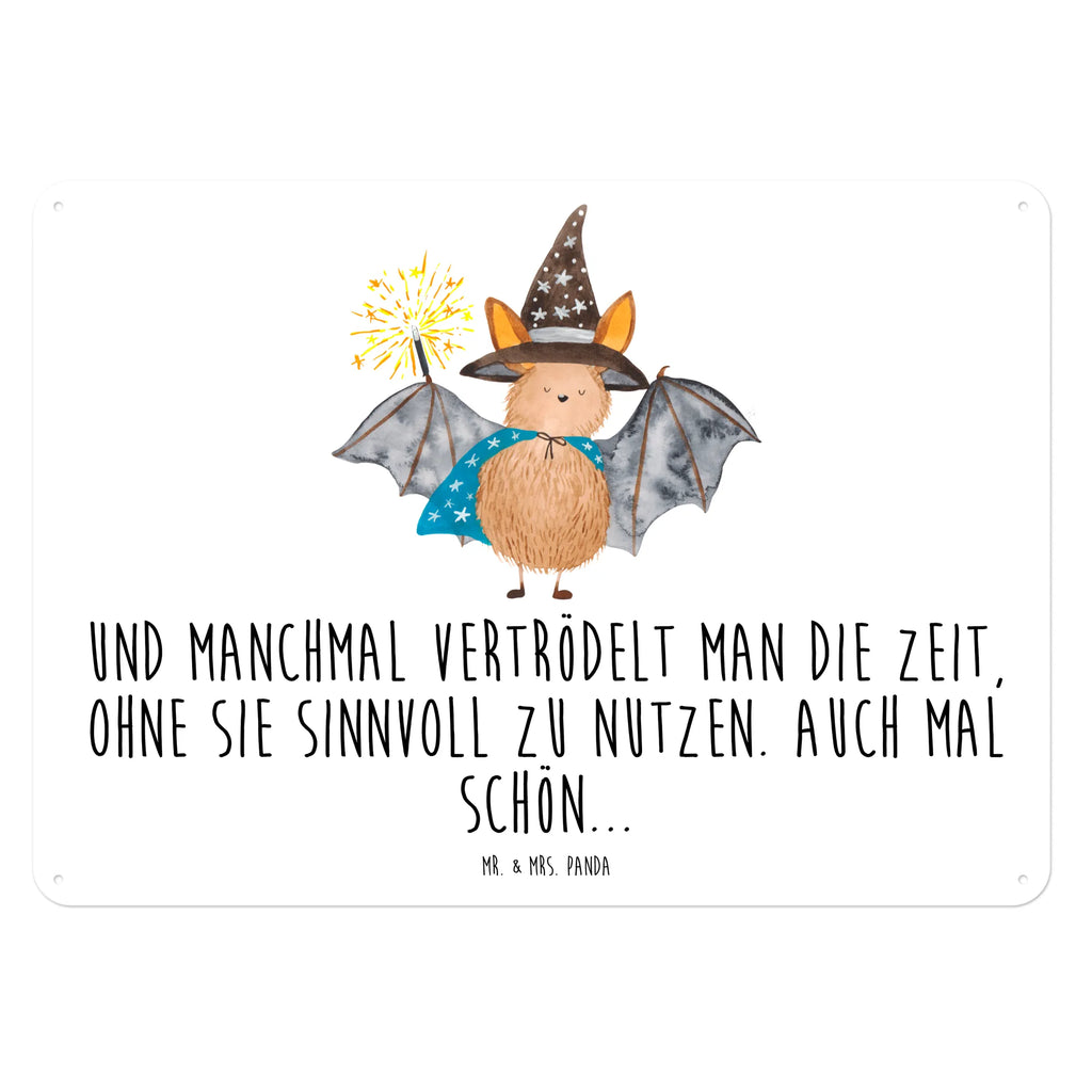 Blechschild Fledermaus Zauberer Blechschild Büro, Blechschild Für Männer, Wandschild Metall, Blechschild Für Frauen, Blechschild Küche, Blechschild, Türschild Metall, Blechschild Zum Aufhängen, Dekoschild Metall, Blechschild Groß, Tiere, Gute Laune, Tiermotive, Lustige Sprüche, Reinsteigern, Fledermäuse, Frauen, Fledermaus, Zauberer, Magier