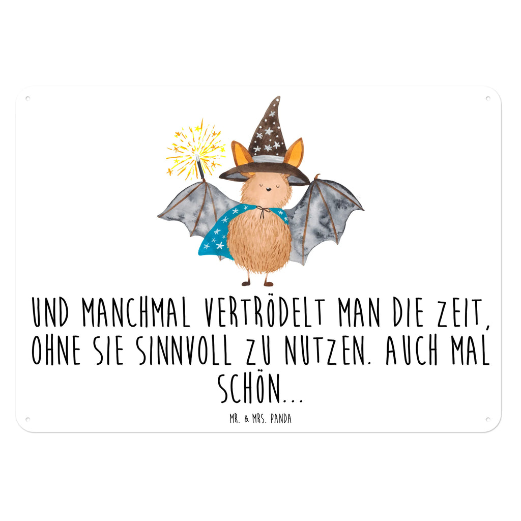 Blechschild Fledermaus Zauberer Blechschild Büro, Blechschild Für Männer, Wandschild Metall, Blechschild Für Frauen, Blechschild Küche, Blechschild, Türschild Metall, Blechschild Zum Aufhängen, Dekoschild Metall, Blechschild Groß, Tiere, Gute Laune, Tiermotive, Lustige Sprüche, Reinsteigern, Fledermäuse, Frauen, Fledermaus, Zauberer, Magier