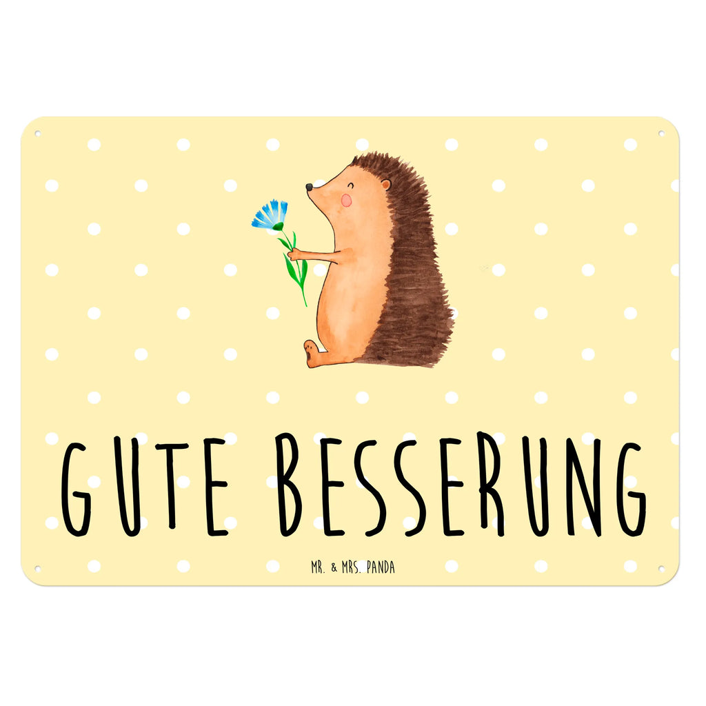 Blechschild Igel Blumen Blechschild, Blechschild Für Frauen, Blechschild Groß, Blechschild Für Männer, Wandschild Metall, Dekoschild Metall, Blechschild Zum Aufhängen, Blechschild Büro, Blechschild Küche, Türschild Metall, Tiere, Gute Laune, Tiermotive, Lustige Sprüche, Igel, Genesungswünsche, krank, Besuch, Gute Besserung, Krankenhaus, Krankheit
