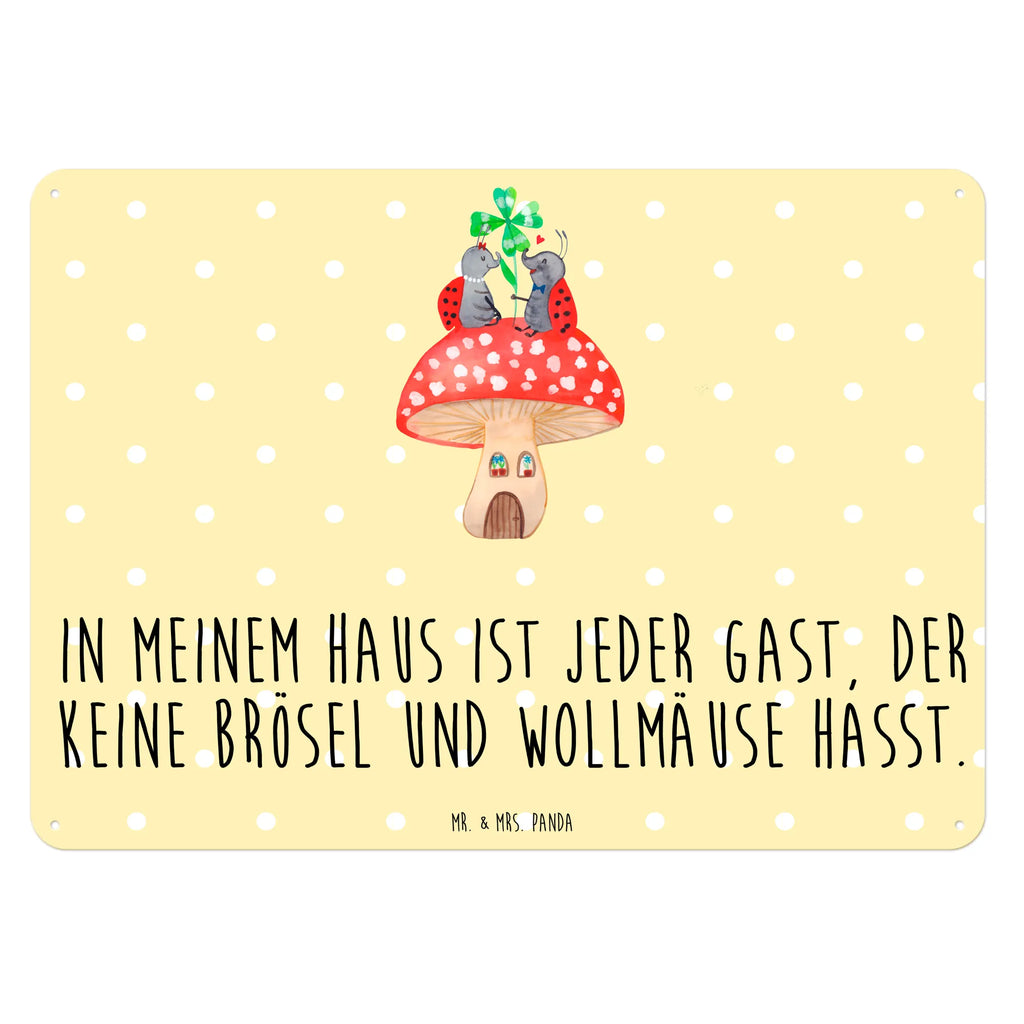Tin sign ladybug toadstool Blechschild Groß, Blechschild Für Männer, Blechschild Büro, Dekoschild Metall, Blechschild Für Frauen, Blechschild Zum Aufhängen, Wandschild Metall, Blechschild, Türschild Metall, Blechschild Küche, Tiere, Gute Laune, Tiermotive, Lustige Sprüche, Zuhause, Fliegenpilz, Wohnung, Fleigenpilzhaus, Haus, Marienkäfer