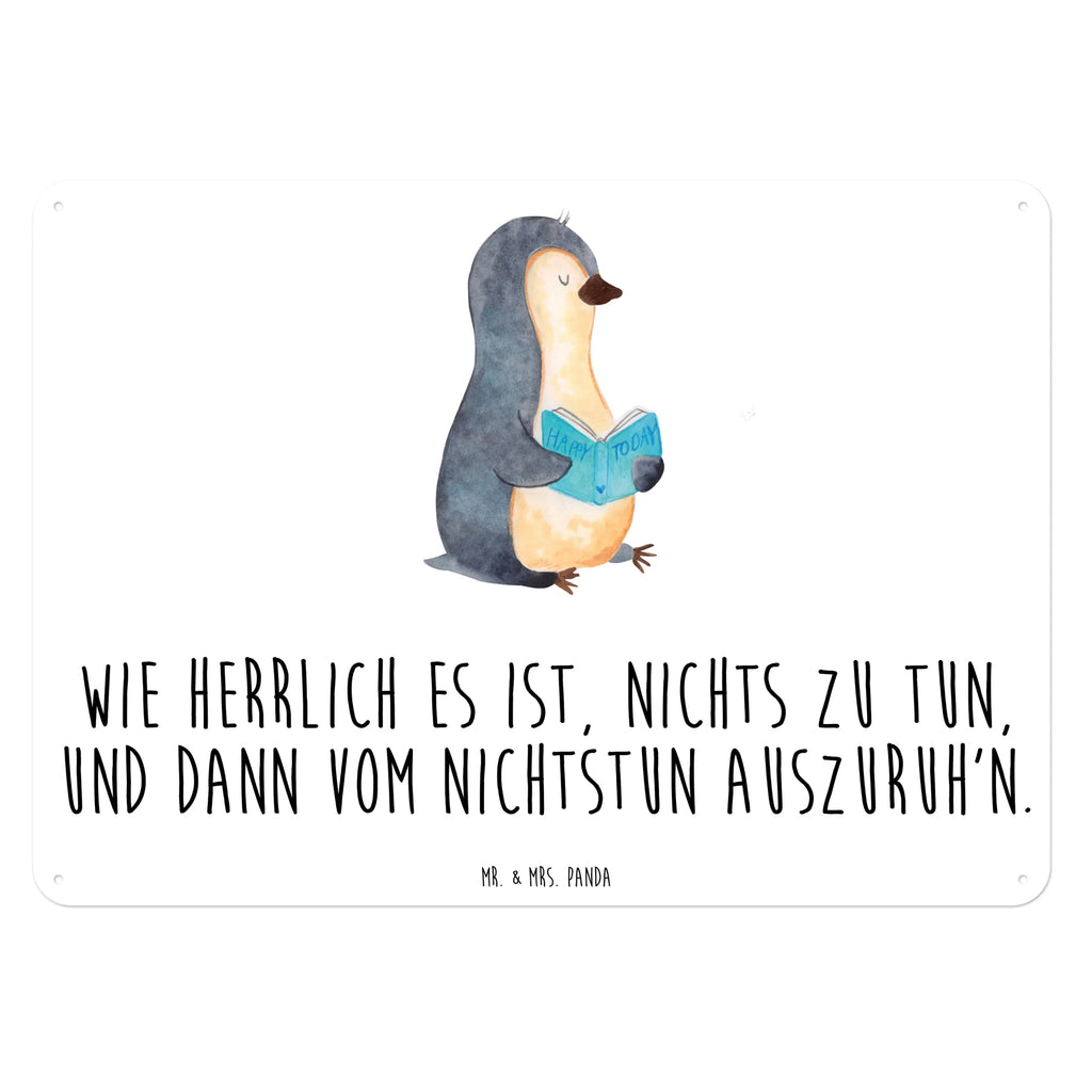 Tin sign Penguin A book Wandschild Metall, Blechschild Für Frauen, Dekoschild Metall, Blechschild Groß, Blechschild Küche, Blechschild Büro, Blechschild Für Männer, Türschild Metall, Blechschild, Blechschild Zum Aufhängen, Pinguin, Ferien, Buch, Faulenzen, Freizeit, Bücherwurm, Nichtstun, Lesen, Pinguine, Urlaub