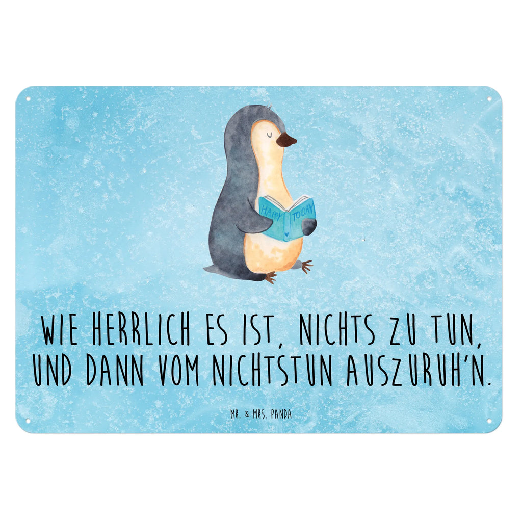 Tin sign Penguin A book Wandschild Metall, Blechschild Für Frauen, Dekoschild Metall, Blechschild Groß, Blechschild Küche, Blechschild Büro, Blechschild Für Männer, Türschild Metall, Blechschild, Blechschild Zum Aufhängen, Pinguin, Ferien, Buch, Faulenzen, Freizeit, Bücherwurm, Nichtstun, Lesen, Pinguine, Urlaub