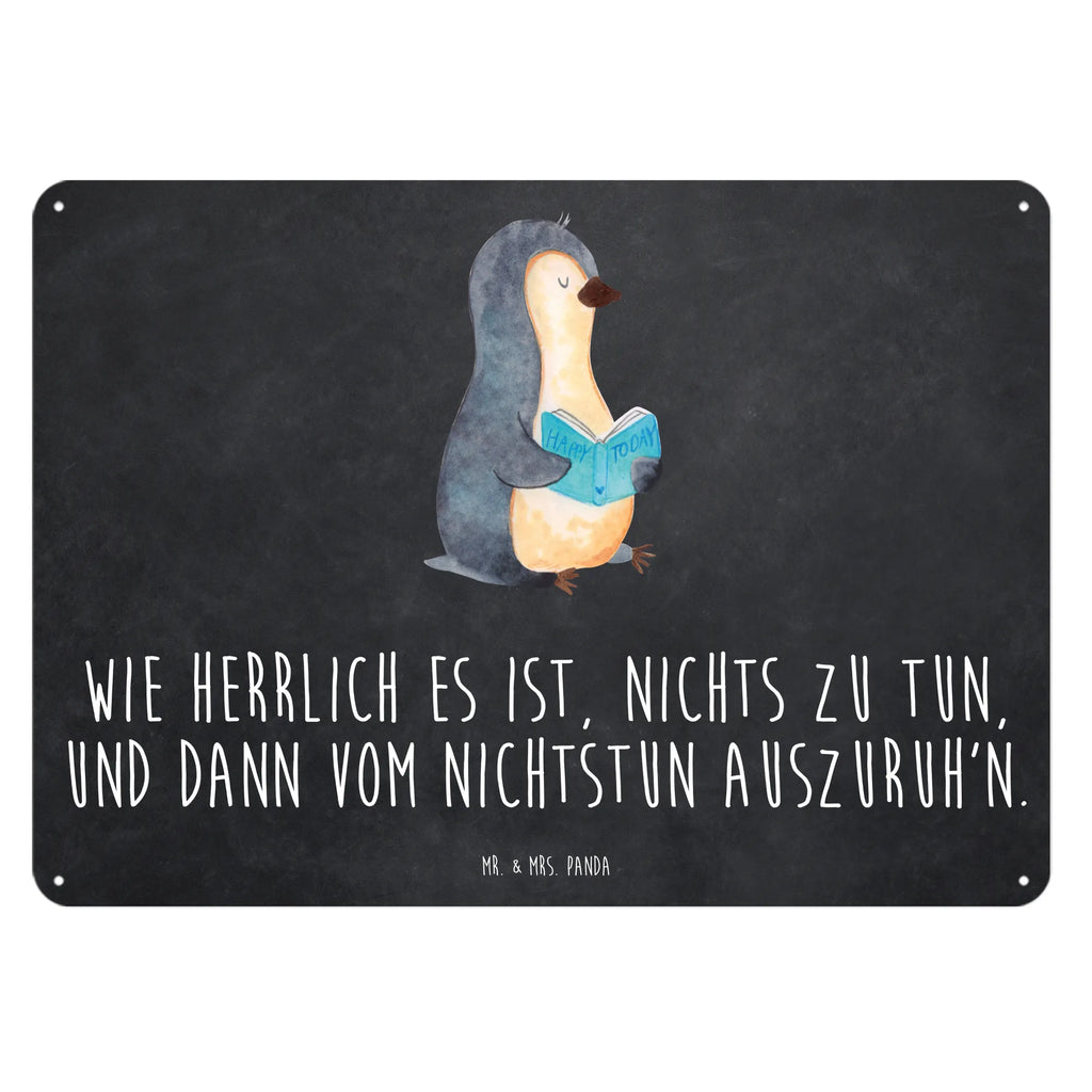 Tin sign Penguin A book Wandschild Metall, Blechschild Für Frauen, Dekoschild Metall, Blechschild Groß, Blechschild Küche, Blechschild Büro, Blechschild Für Männer, Türschild Metall, Blechschild, Blechschild Zum Aufhängen, Pinguin, Ferien, Buch, Faulenzen, Freizeit, Bücherwurm, Nichtstun, Lesen, Pinguine, Urlaub