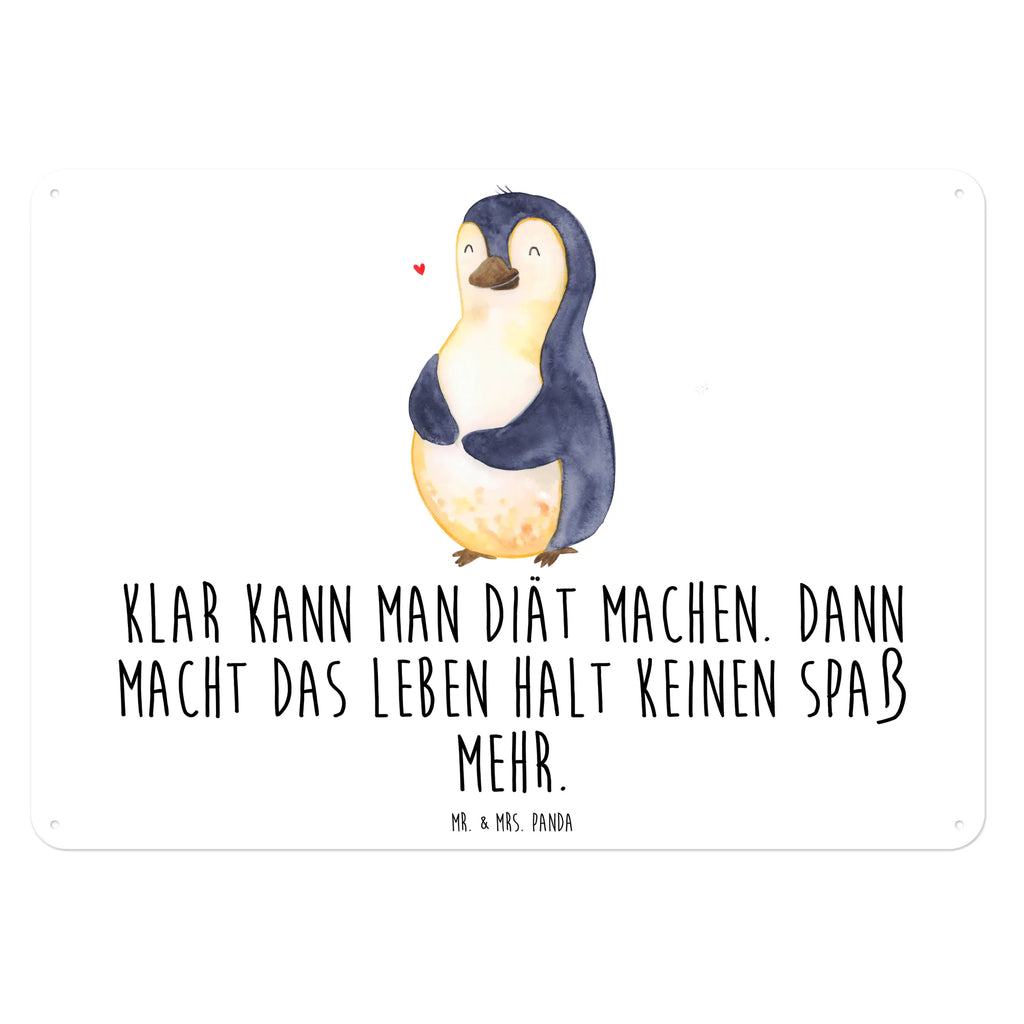 Blechschild Pinguin Diät Blechschild Für Männer, Wandschild Metall, Blechschild Für Frauen, Blechschild Zum Aufhängen, Blechschild Küche, Türschild Metall, Blechschild Groß, Dekoschild Metall, Blechschild Büro, Blechschild, Pinguin, Diät, Abnehmen, Gewicht, Selbstrespekt, Selbstliebe, Körperliebe, Abspecken, Motivation, Pinguine
